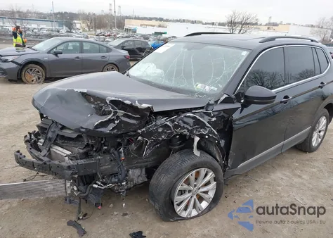 2018 Volkswagen Tiguan 2.0T Se/2.0T Sel from USA, damaged, VIN 3VV2B7AX7JM138853